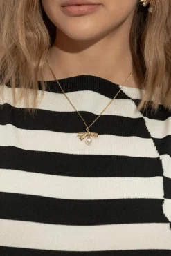 Jimmy Choo GOLD Brass necklace