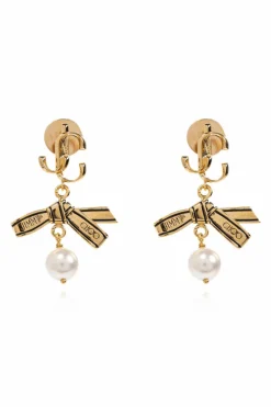 Jimmy Choo GOLD Earrings with pendants