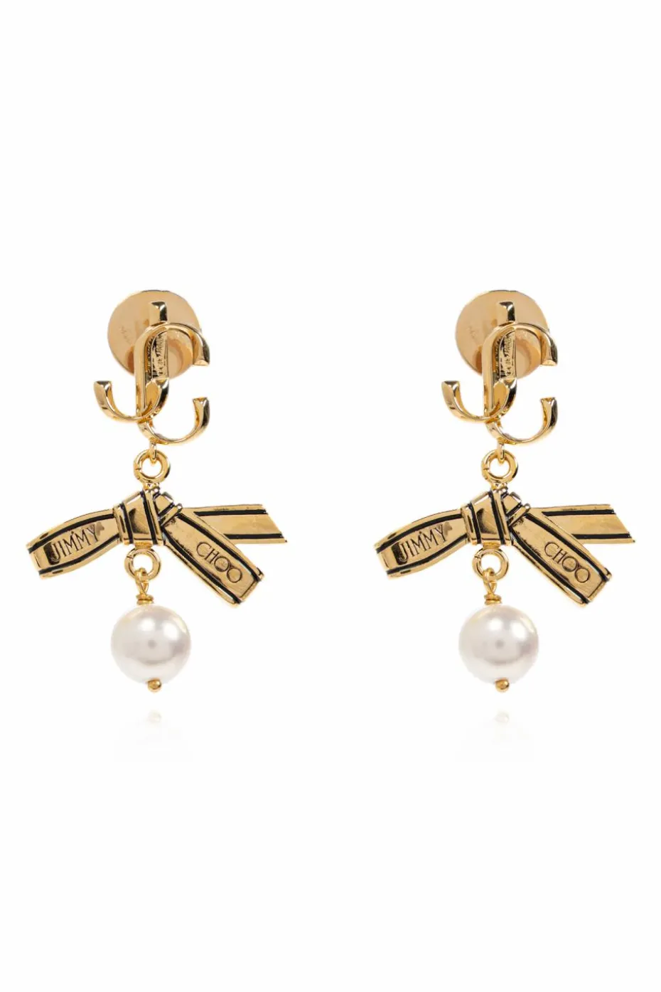 Jimmy Choo GOLD Earrings with pendants