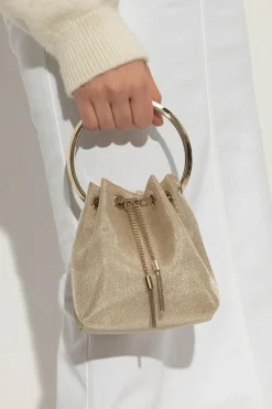 Jimmy Choo GOLD Handbag Bon Bon