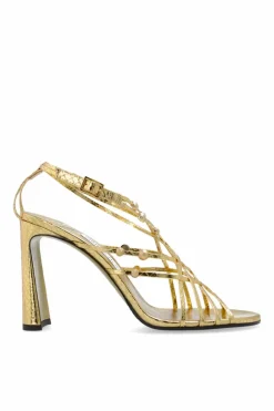 Jimmy Choo GOLD Heeled sandals `Felice`