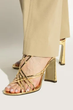 Jimmy Choo GOLD Heeled sandals `Felice`