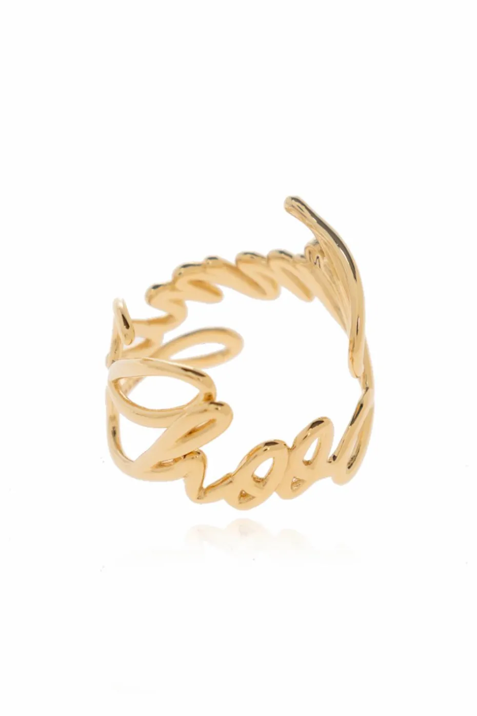 Jimmy Choo GOLD Ring with logo