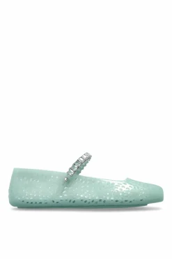 Jimmy Choo GREEN Ballet Flats "The Jelly"