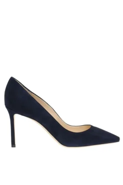 Jimmy Choo NAVY BLUE 'Romy' stiletto shoes
