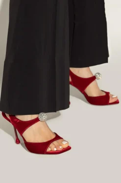 Jimmy Choo RED Heeled sandals Orb