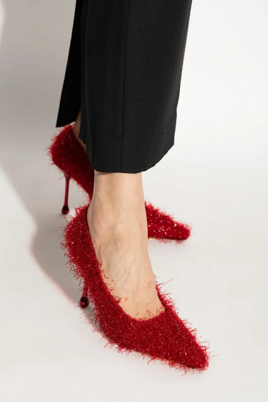 Jimmy Choo RED Stilettos Ixia