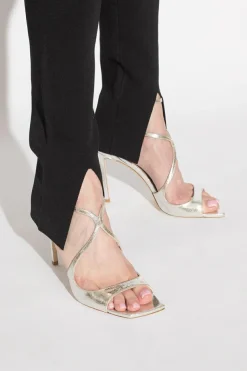 Jimmy Choo SILVER ‘Azia’ heeled sandals