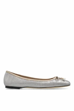 Jimmy Choo SILVER Ballerinas Elme