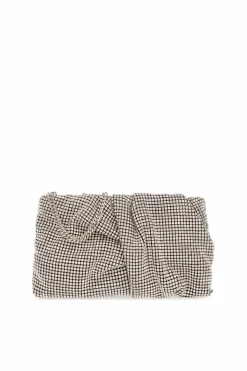 Jimmy Choo SILVER ‘Bonny’ clutch
