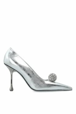 Jimmy Choo SILVER Heeled shoes Orb