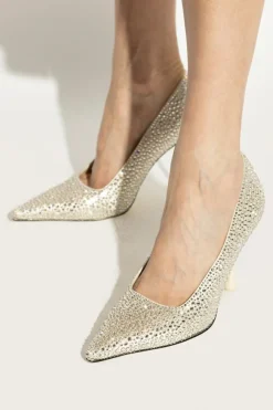 Jimmy Choo SILVER Heeled shoes `Ixia`