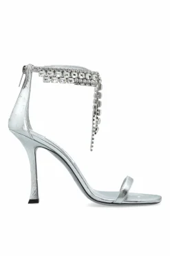 Jimmy Choo SILVER Heeled sandals Verity