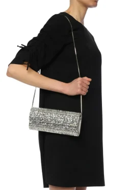 Jimmy Choo SILVER ‘Sweetie’ shoulder bag