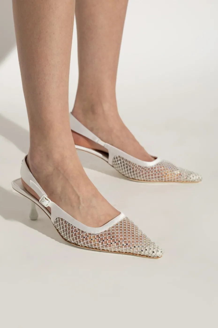 Jimmy Choo WHITE Heeled shoes ‘Amel’