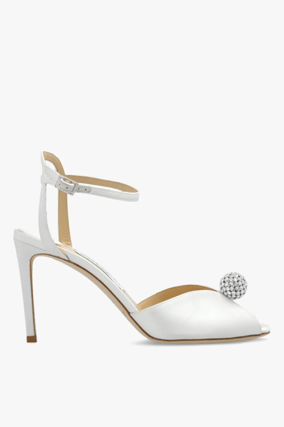 Jimmy Choo WHITE ‘Sacora’ heeled sandals
