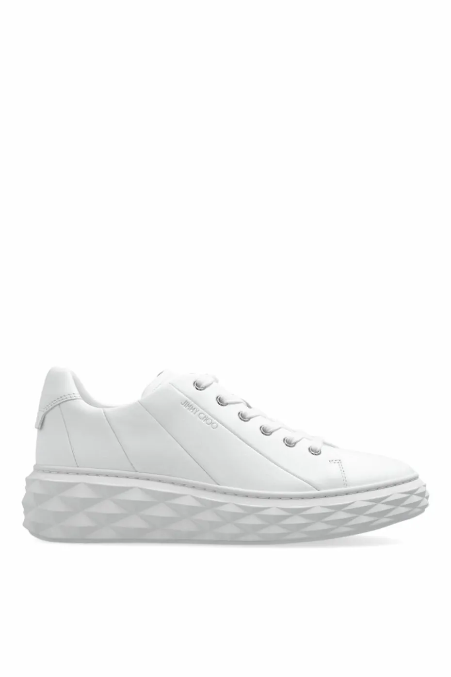 Jimmy Choo WHITE Sneakers Diamond