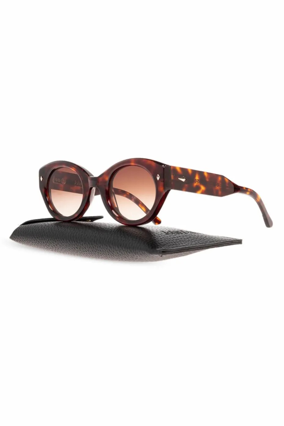 John Dalia BROWN ‘Simone’ Sunglasses