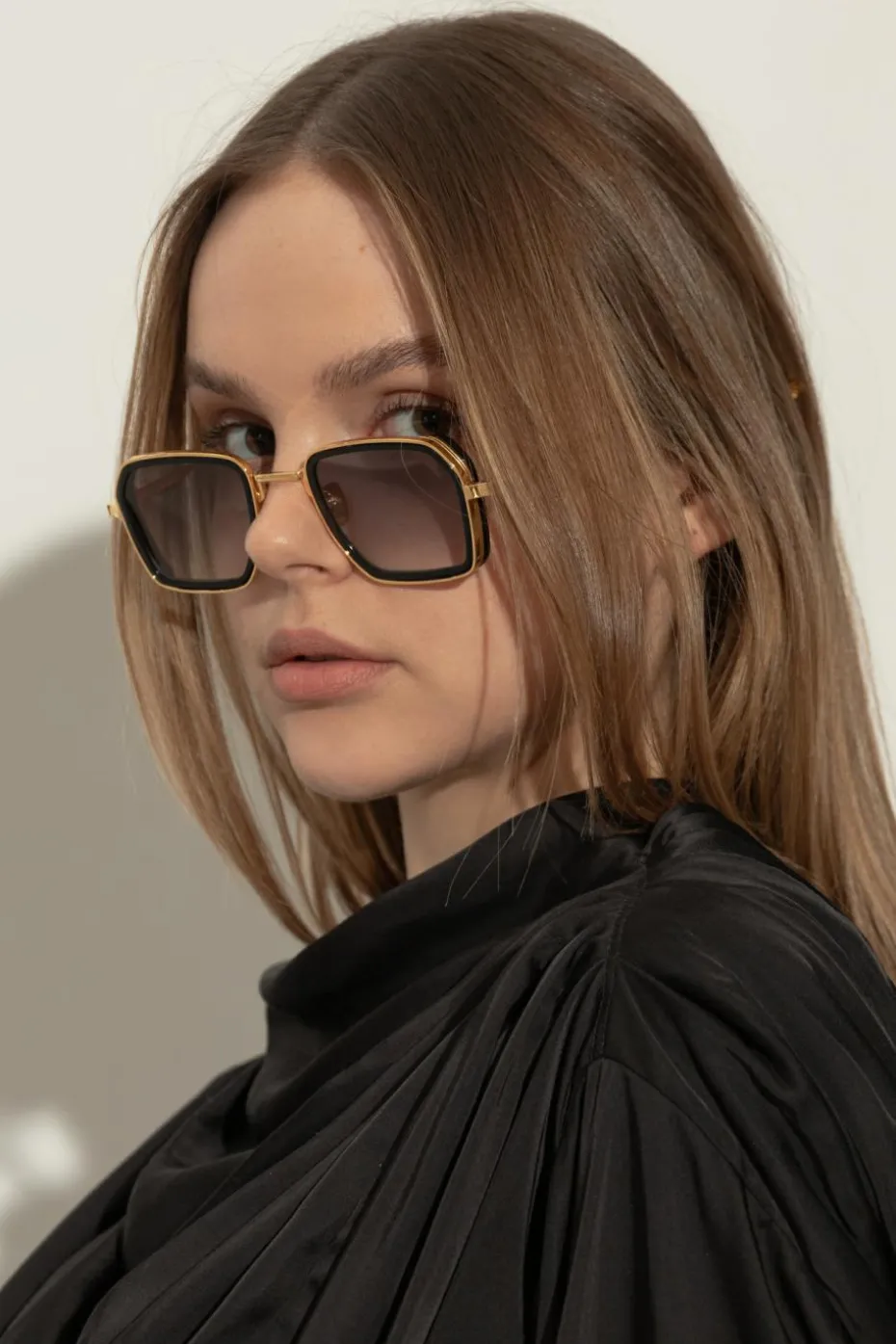John Dalia GOLD Cillian sunglasses