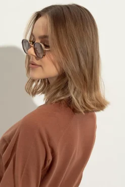 John Dalia GOLD ‘Gina’ sunglasses