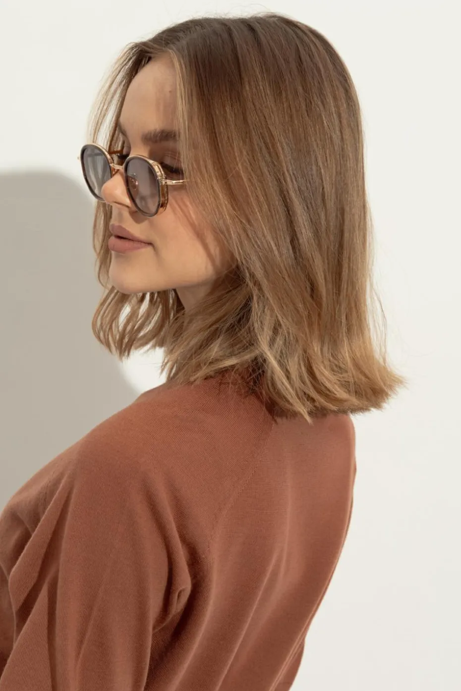 John Dalia GOLD ‘Gina’ sunglasses