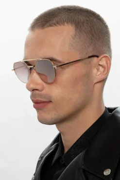 John Dalia GOLD ‘James’ sunglasses