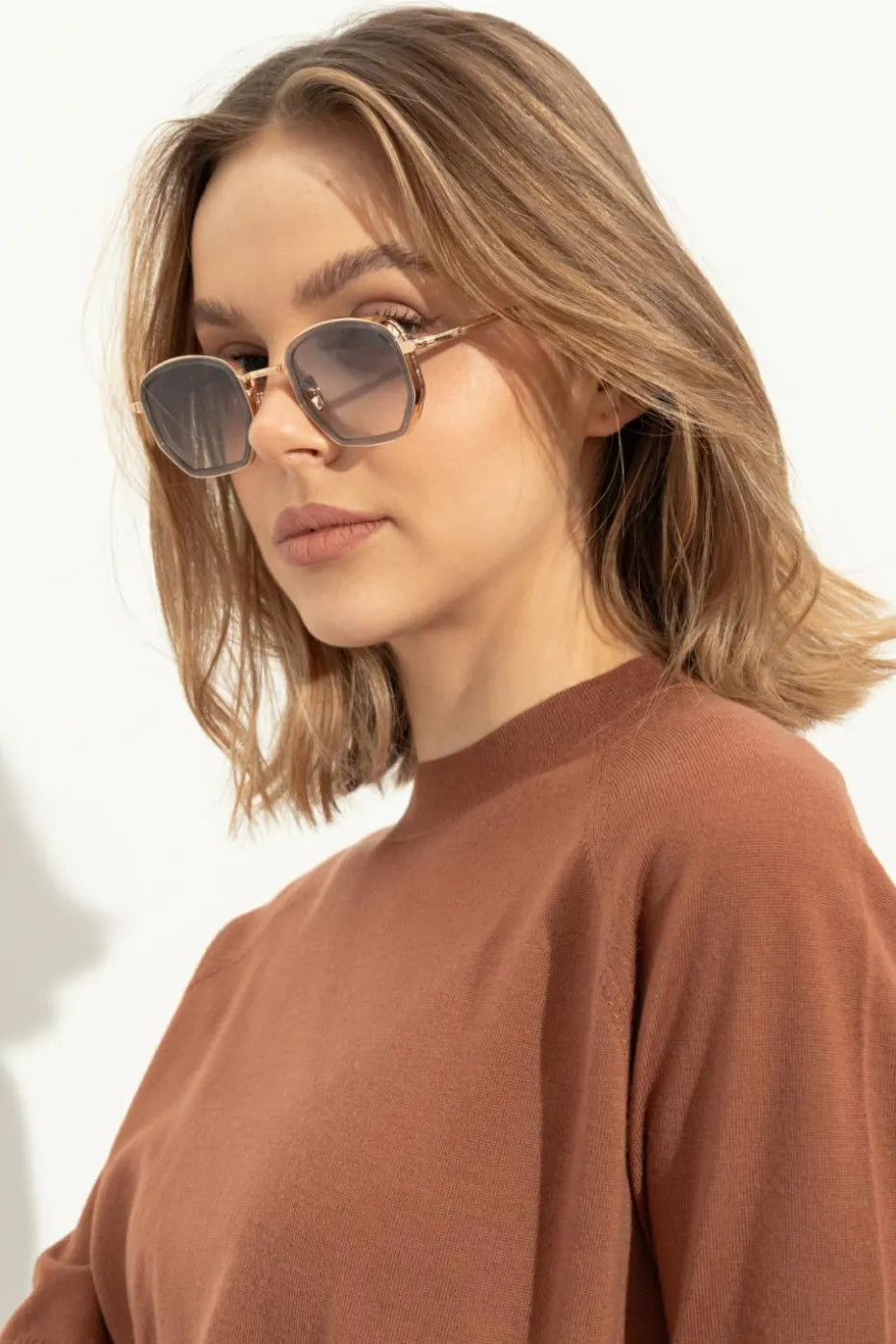 John Dalia GOLD ‘Joe’ sunglasses