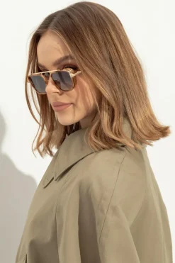 John Dalia GOLD ‘Scotty’ sunglasses