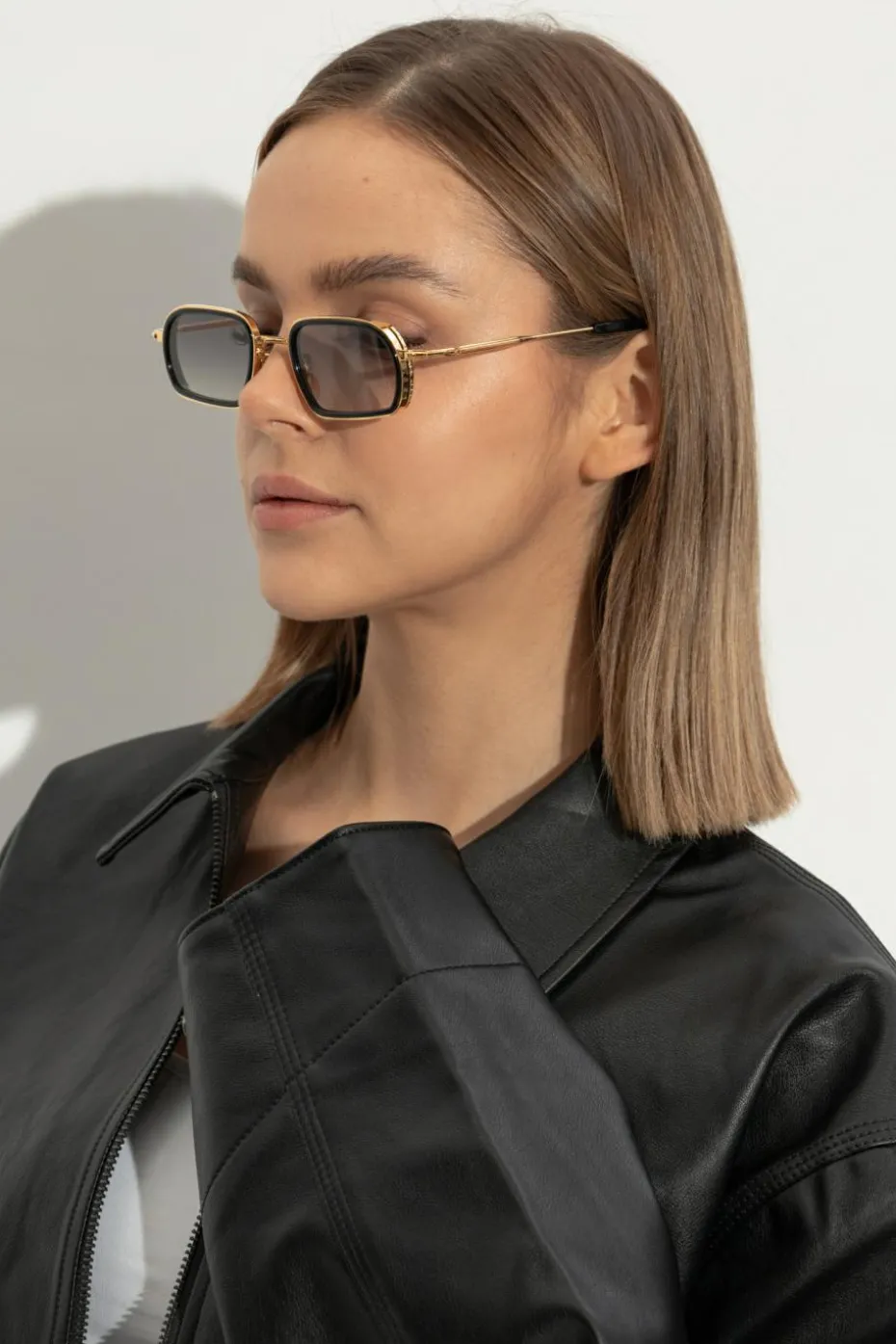 John Dalia GOLD Sunglasses 'Martin'