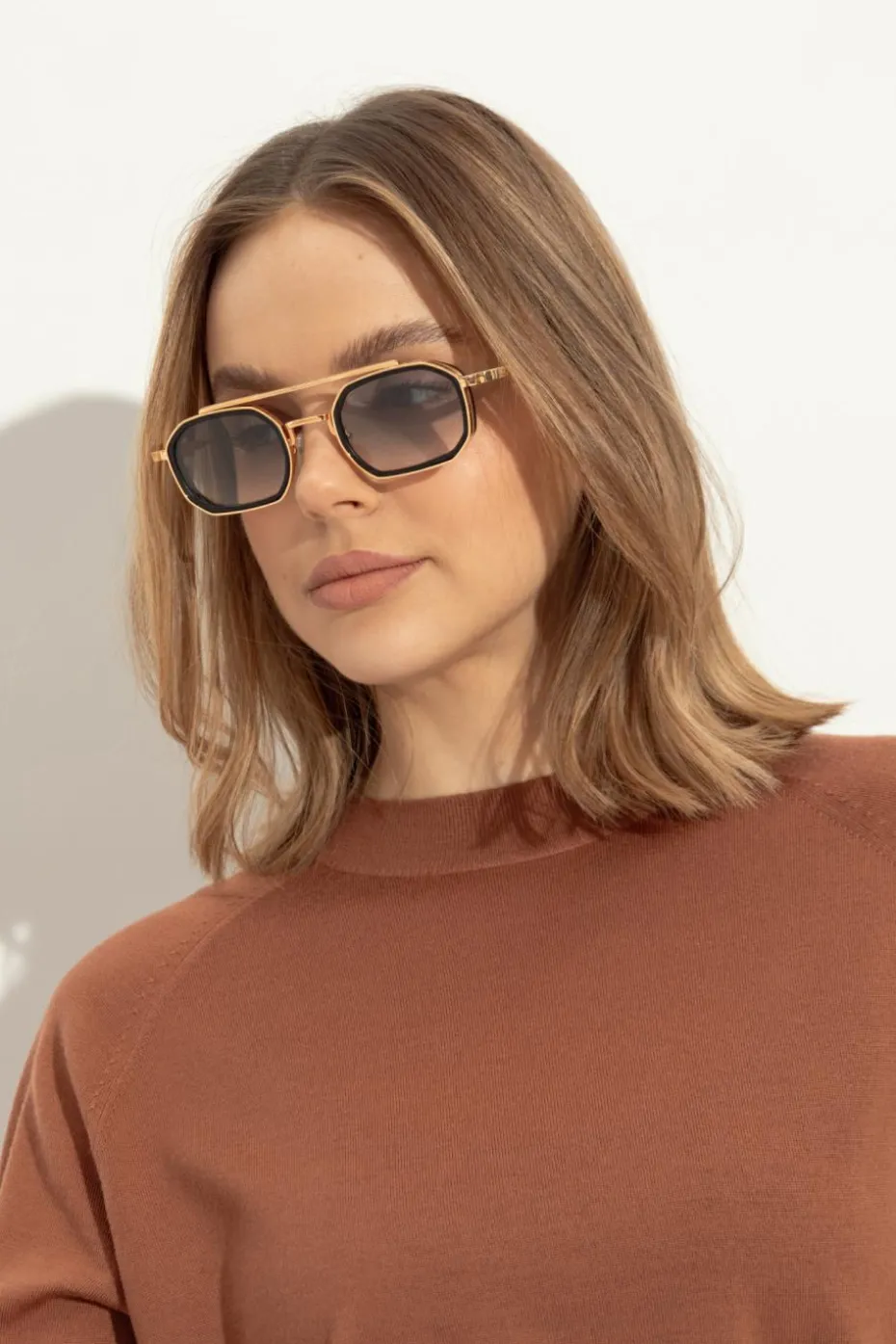 John Dalia GOLD Sunglasses ‘Anthony’