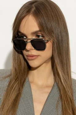 John Dalia SILVER ‘Robert’ sunglasses