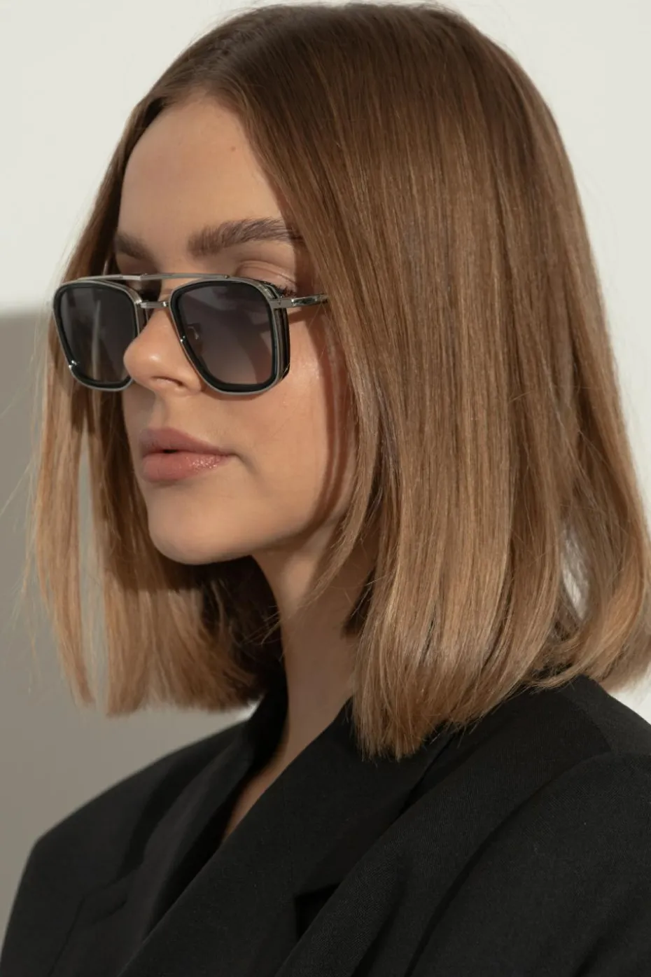 John Dalia SILVER Sunglasses Robert