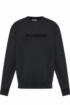 JW Anderson BLACK Sweatshirt with logo