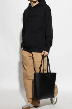 JW Anderson BLACK Sweatshirt with logo