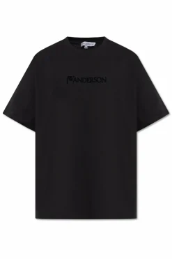 JW Anderson BLACK T-shirt with logo