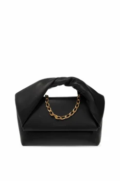 JW Anderson BLACK āTwister Mediumā shoulder bag