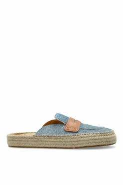 JW Anderson BLUE Denim Slide Sandals