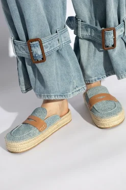 JW Anderson BLUE Denim Slides