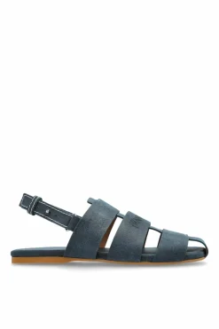 JW Anderson BLUE Leather boots