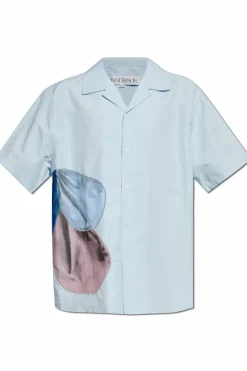 JW Anderson BLUE Short sleeve shirt