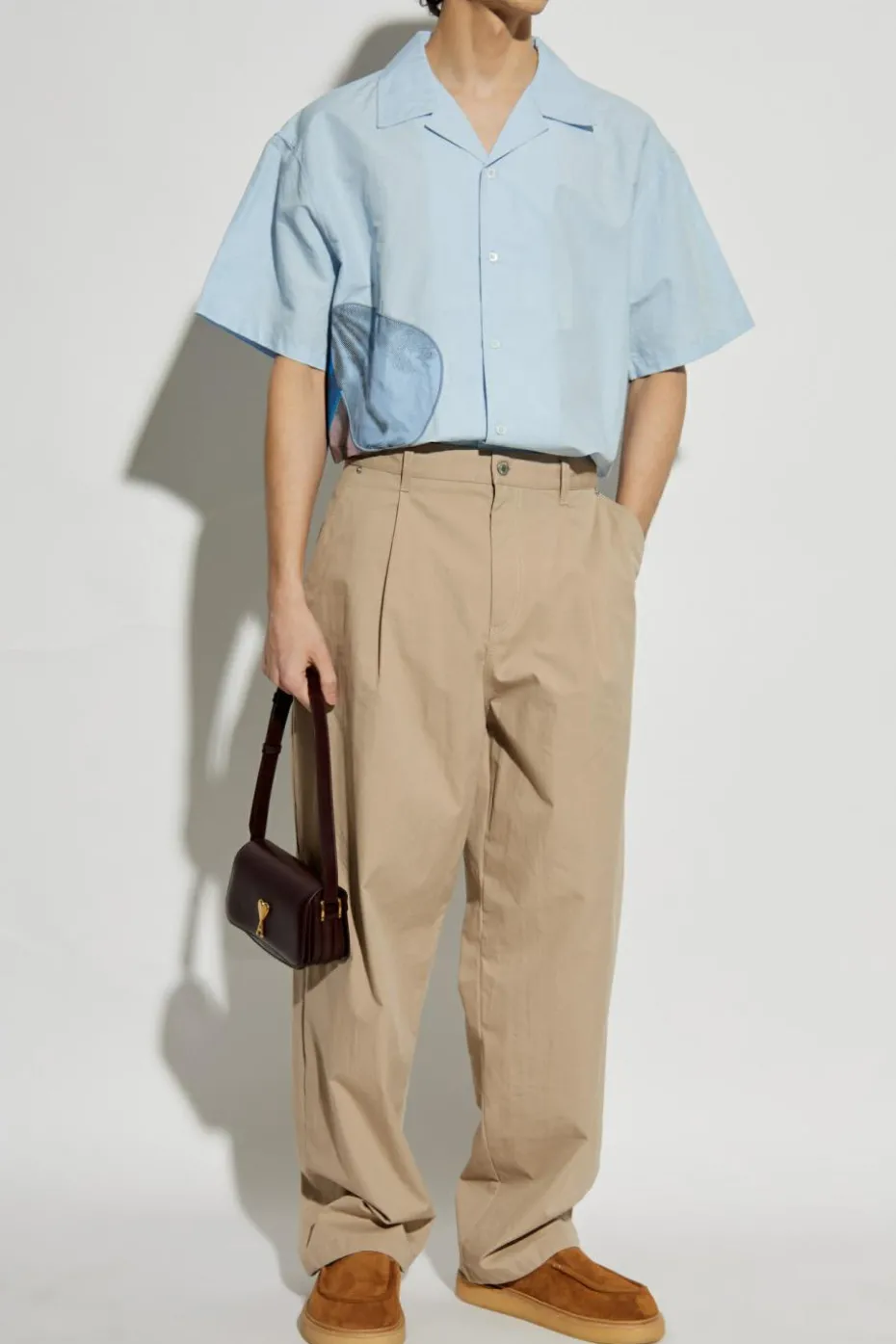 JW Anderson BLUE Short sleeve shirt