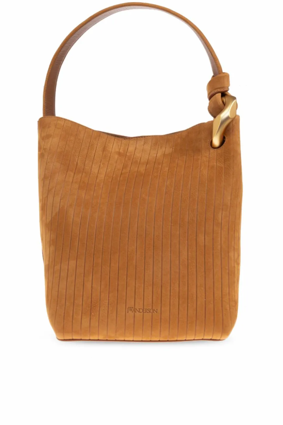 JW Anderson BROWN Shoulder bag "Corner" bucket type