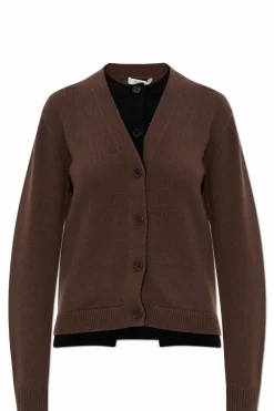 JW Anderson BROWN Wool cardigan