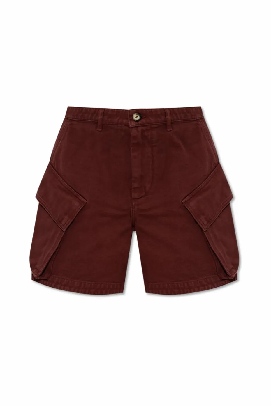 JW Anderson BURGUNDY Denim shorts