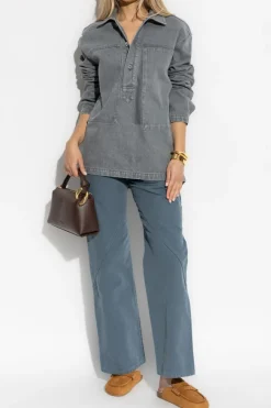 JW Anderson GREY Denim shirt