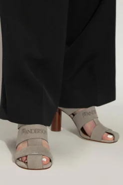 JW Anderson GREY Heeled Sandals