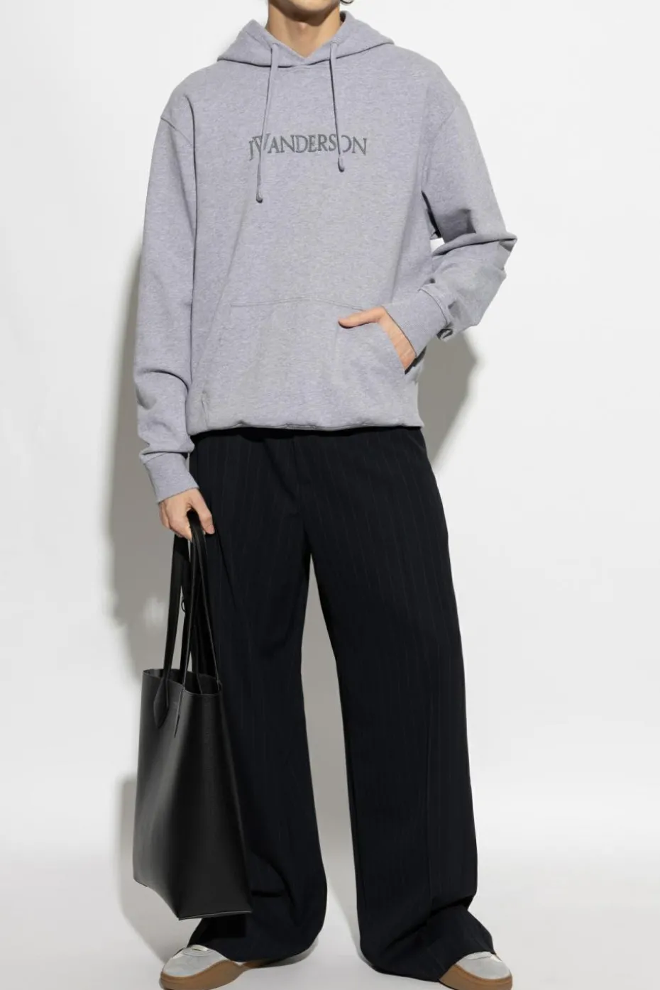 JW Anderson GREY Logo sweatshirt