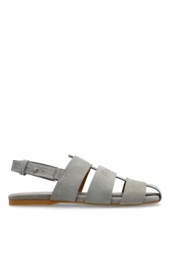 JW Anderson GREY Suede Sandals