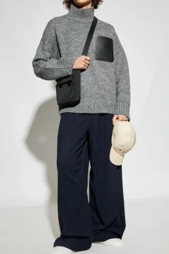 JW Anderson GREY Wool turtleneck
