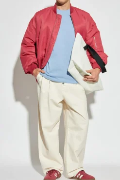 JW Anderson light blue T-shirt with logo